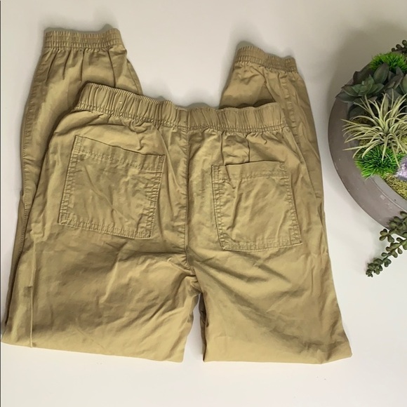 Children’s Place casual khaki street style pull on pants boys 14 kids tan - Picture 4 of 5